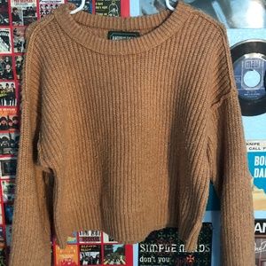 American Eagle tan sweater